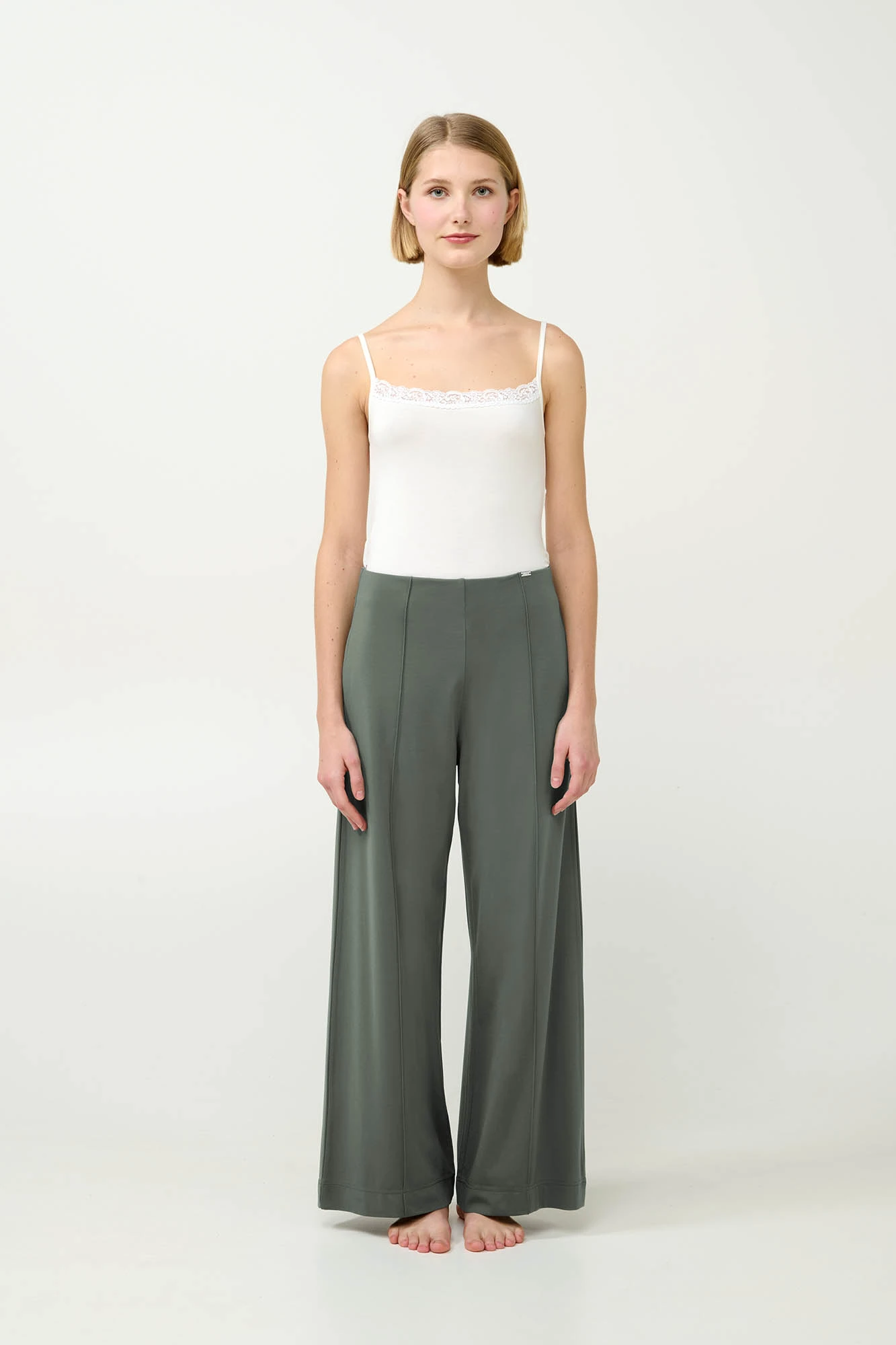 Γυναικείο Lounge Φαρδύ Παντελόνι