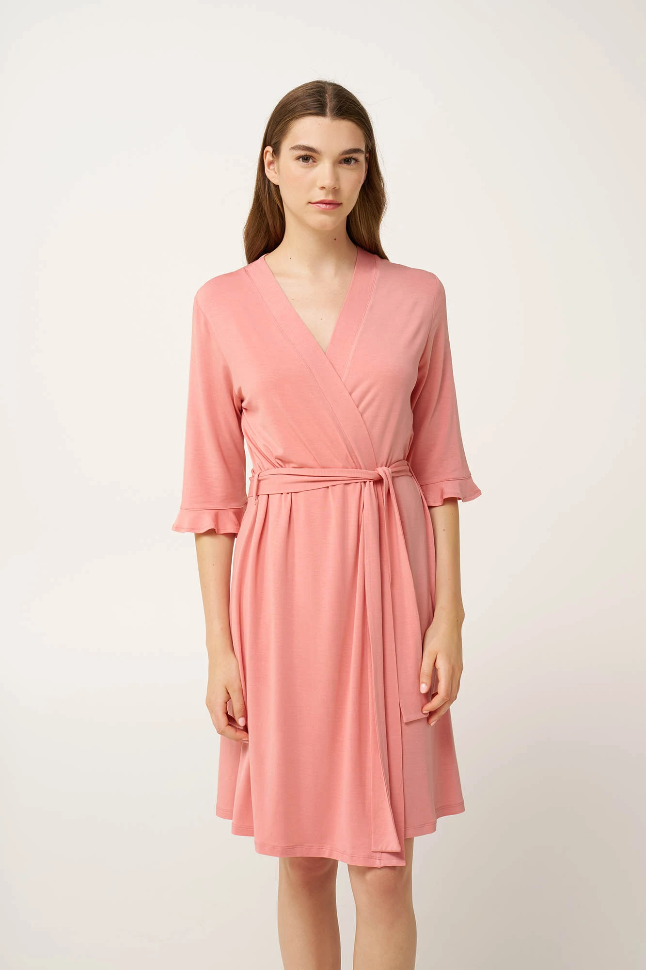 Ρόμπα σταυρωτή από Micromodal