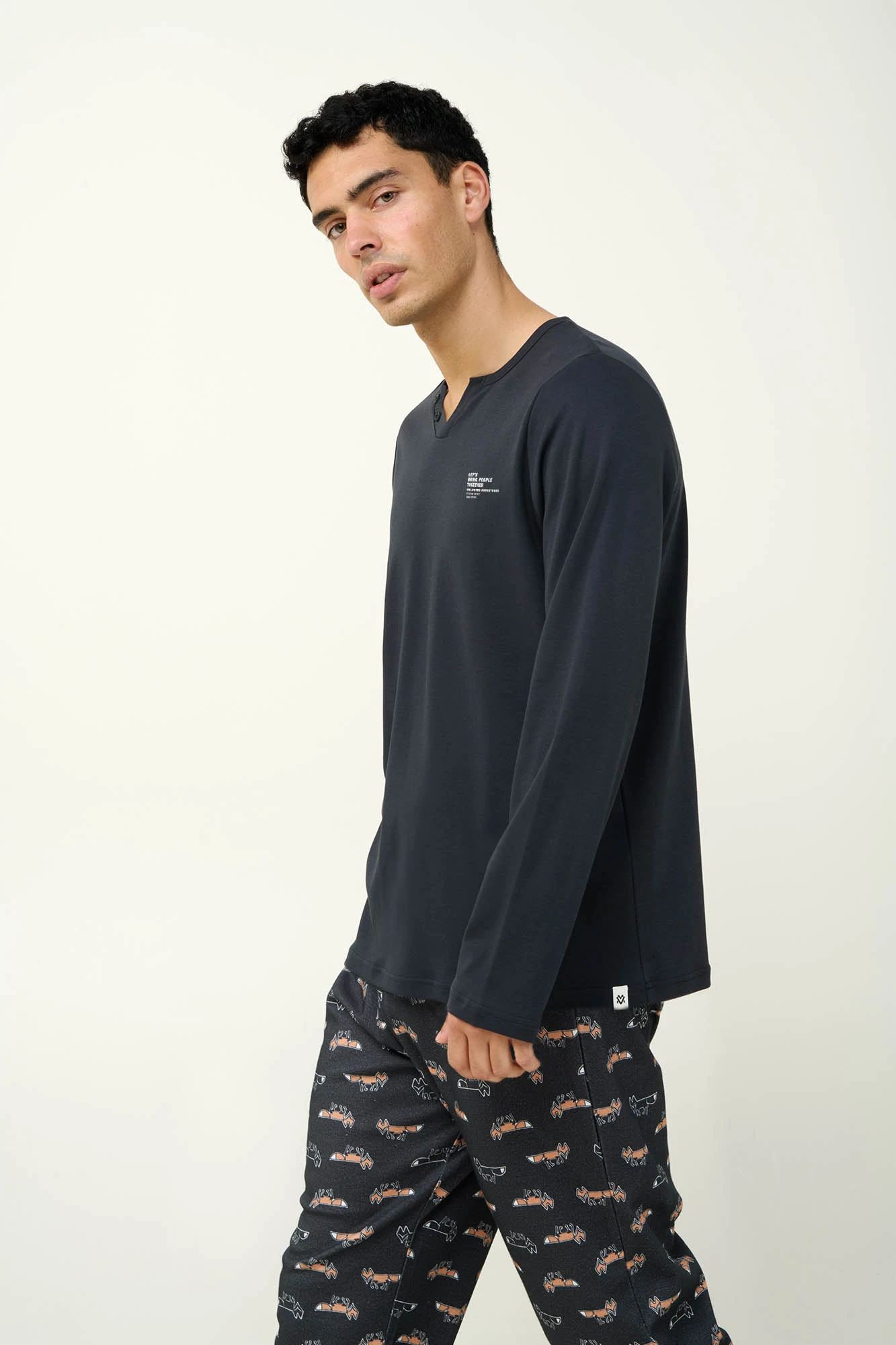 Ανδρική Βαμβακερή Πυτζάμα