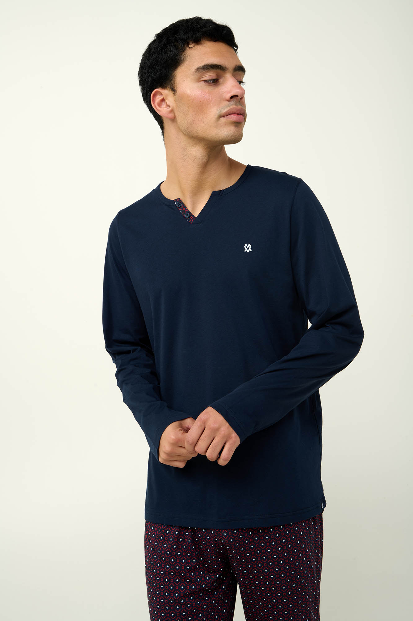 Ανδρική Χειμερινή Βαμβακερή Πυτζάμα