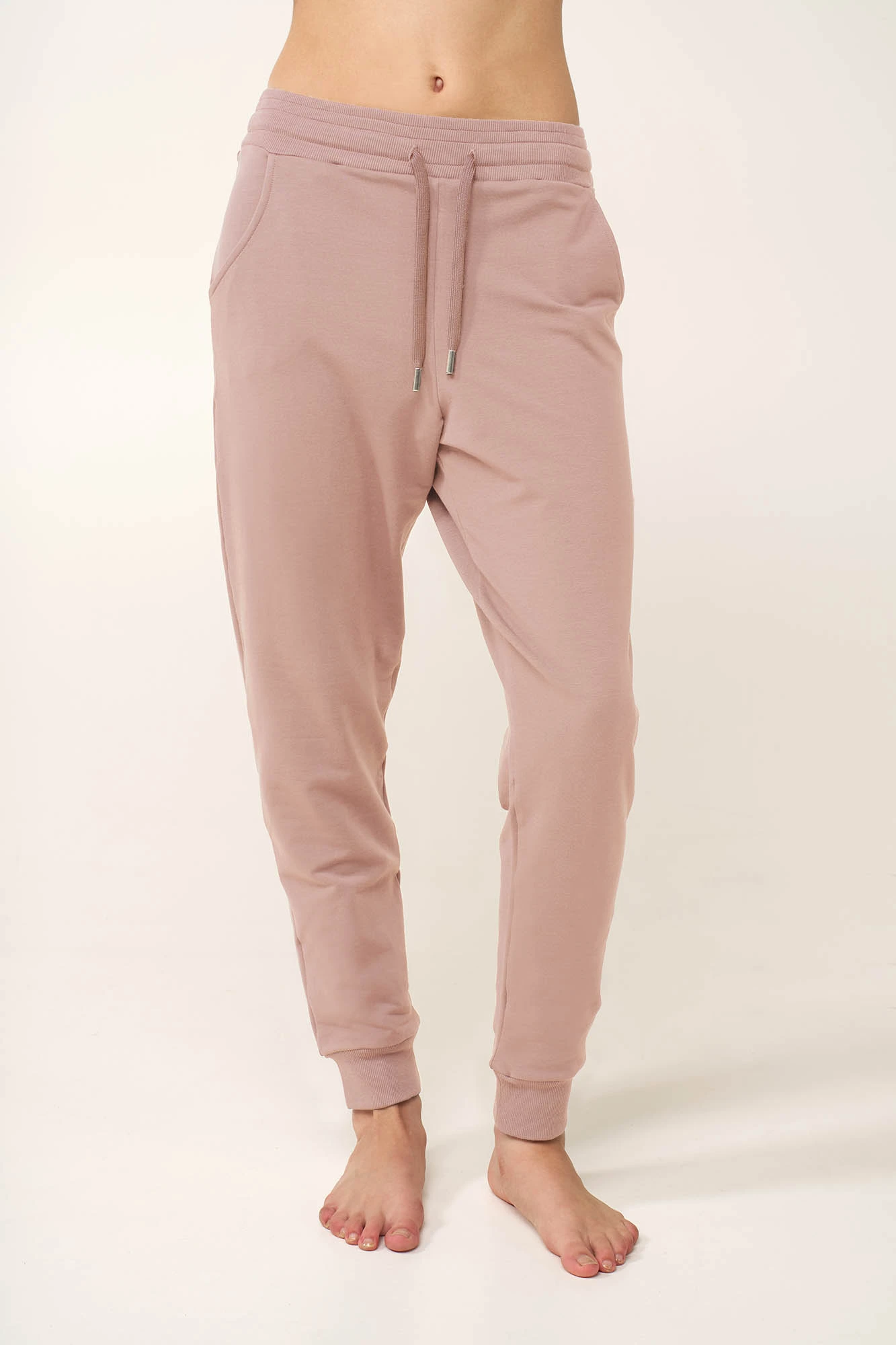 Γυναικείο Βαμβακερό Παντελόνι με Μανσέτες