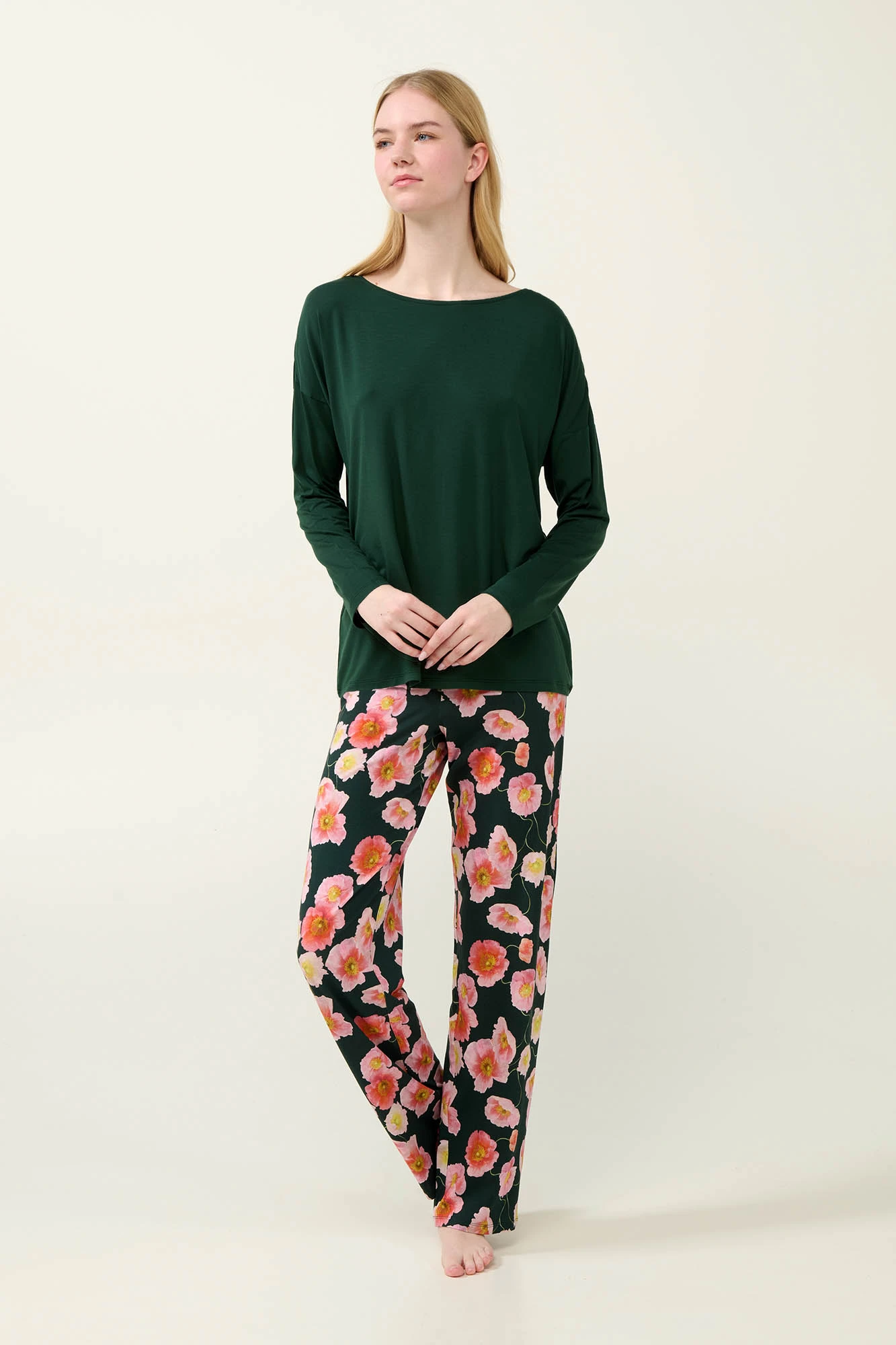 Χειμερινή Γυναικεία Πυτζάμα Micromodal