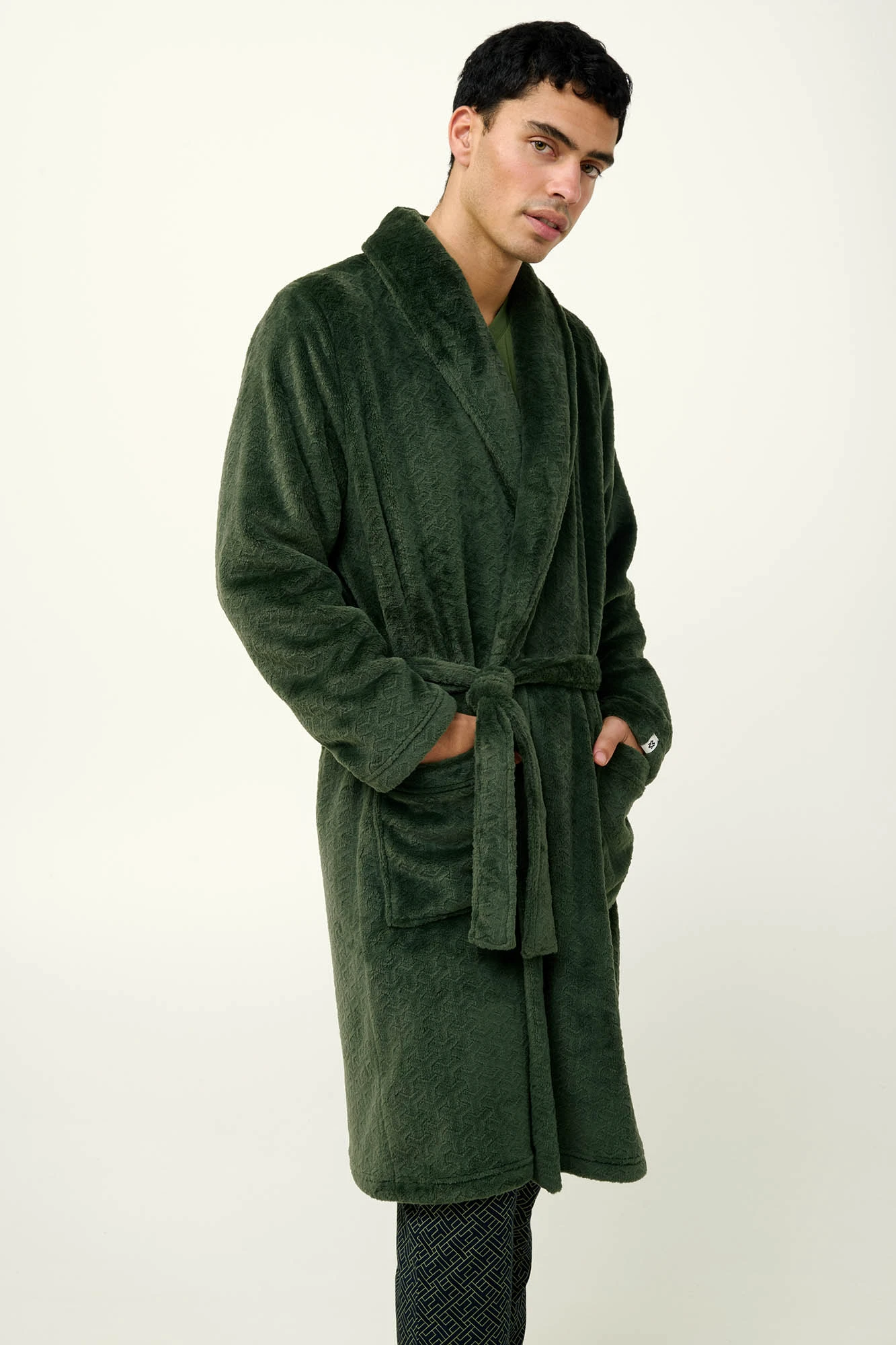 Μακριά Ανδρική Σταυρωτή Ρόμπα