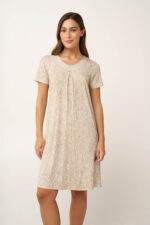 Νυχτικό Micromodal με Πιέτα