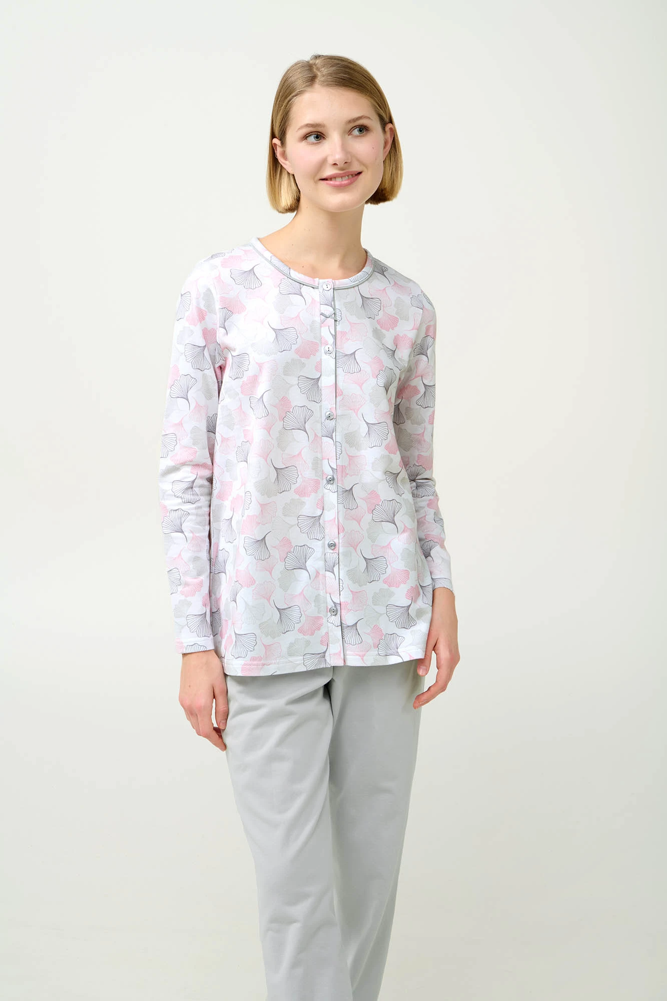 Γυναικεία Φούτερ Κουμπωτή Πυτζάμα