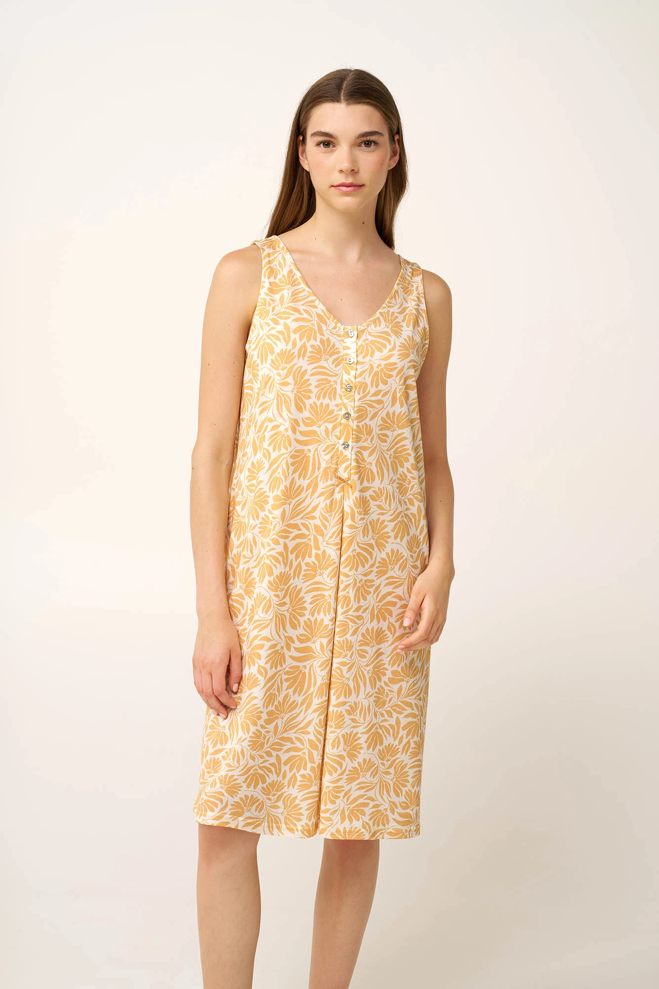 Νυχτικό μητρότητας και νοσηλείας βαμβακερό-μοντέλο