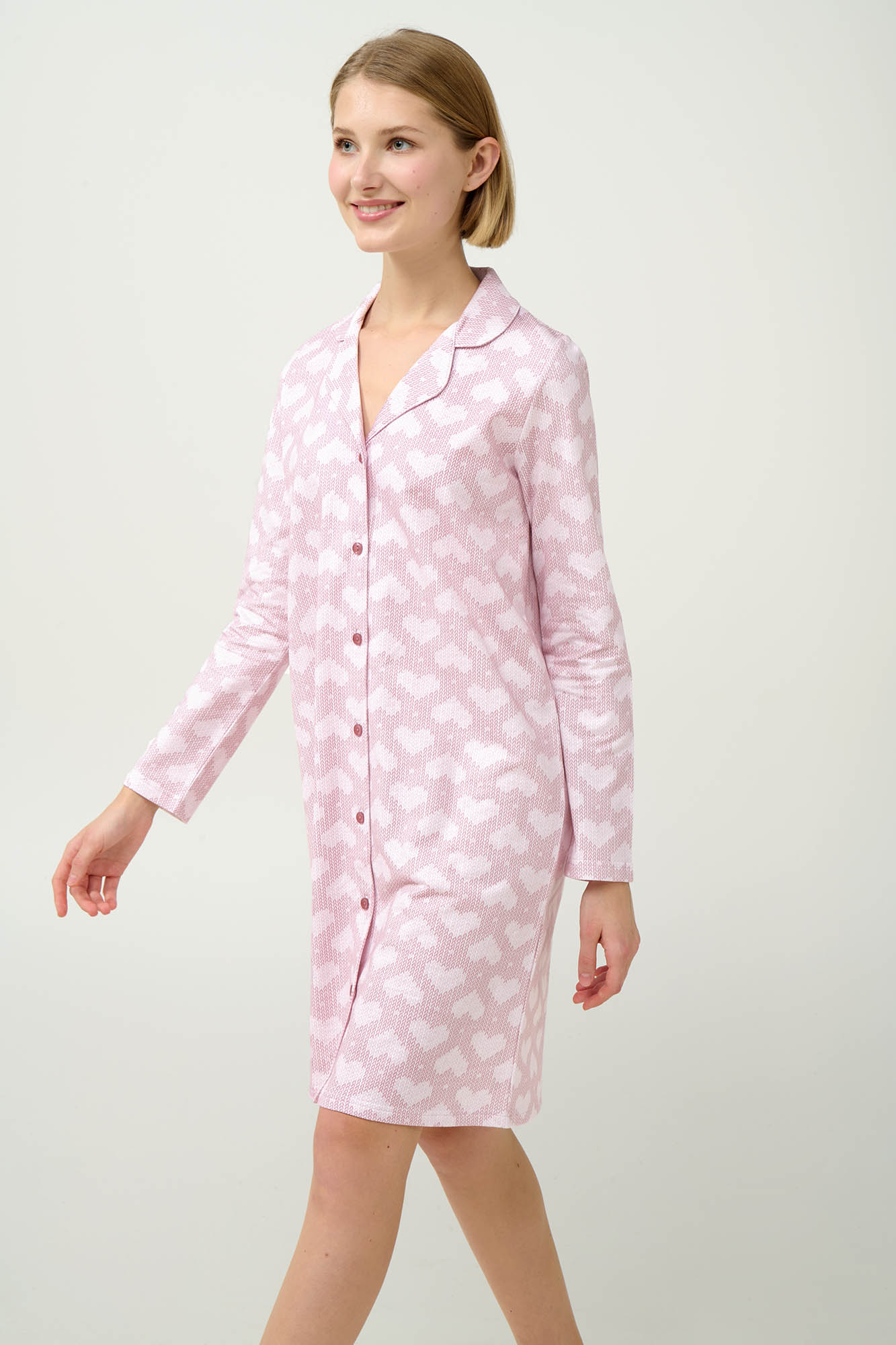 Χειμερινό Κουμπωτό Φουτερ Νυχτικό