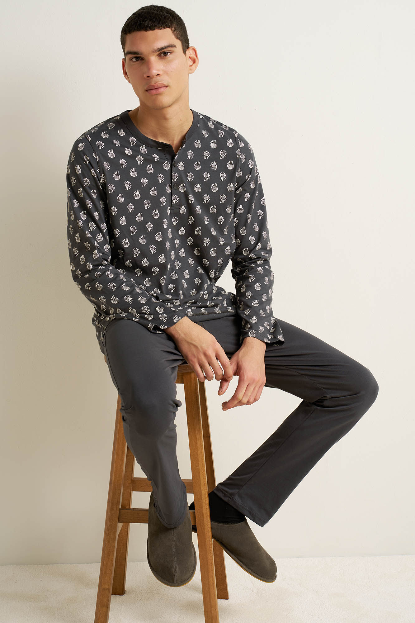 Χειμερινή Ανδρική Βαμβακερή Πυτζάμα