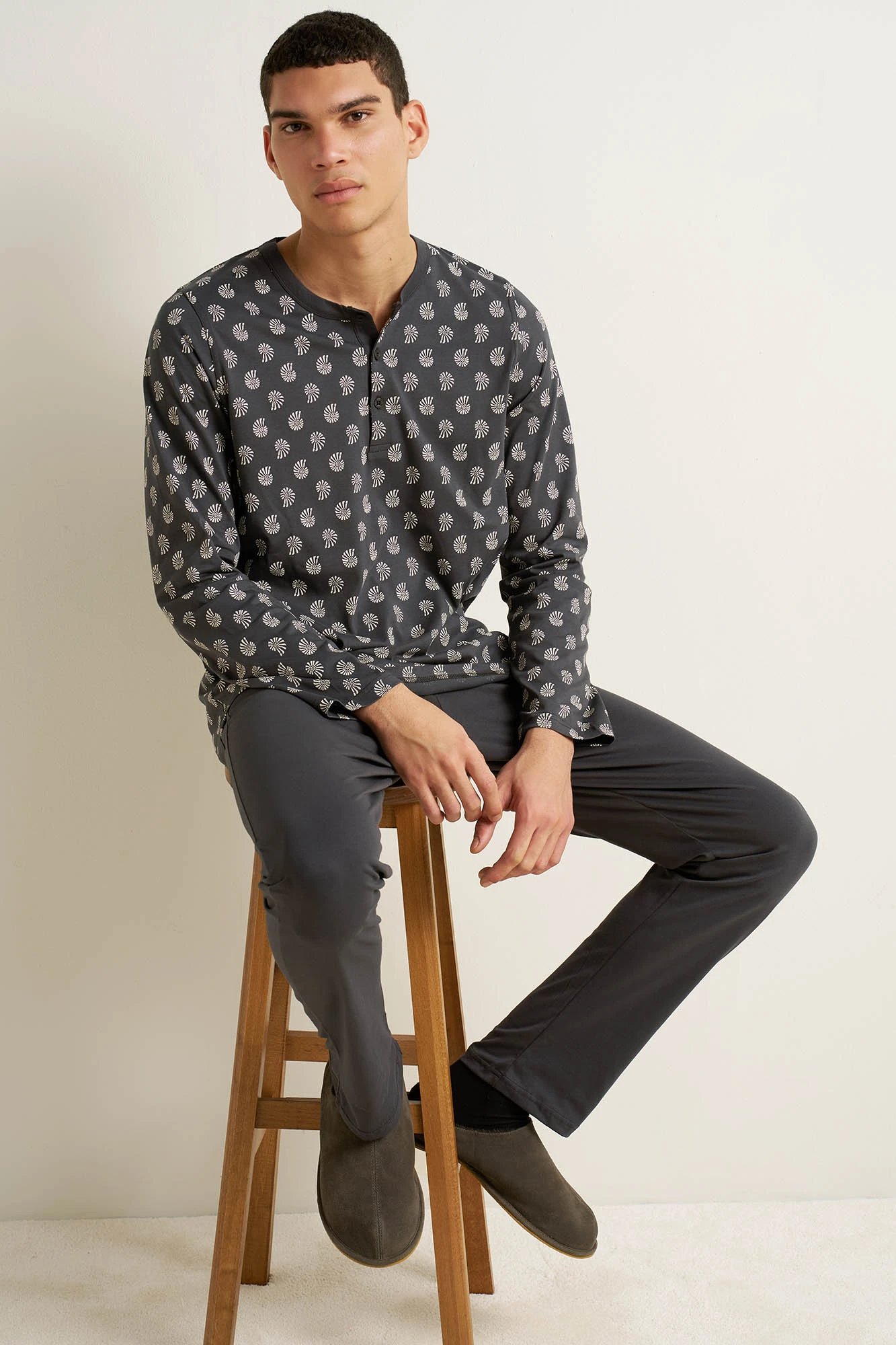 Χειμερινή Ανδρική Βαμβακερή Πυτζάμα