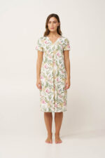 Νυχτικό Micromodal με Πιέτα - Image 2