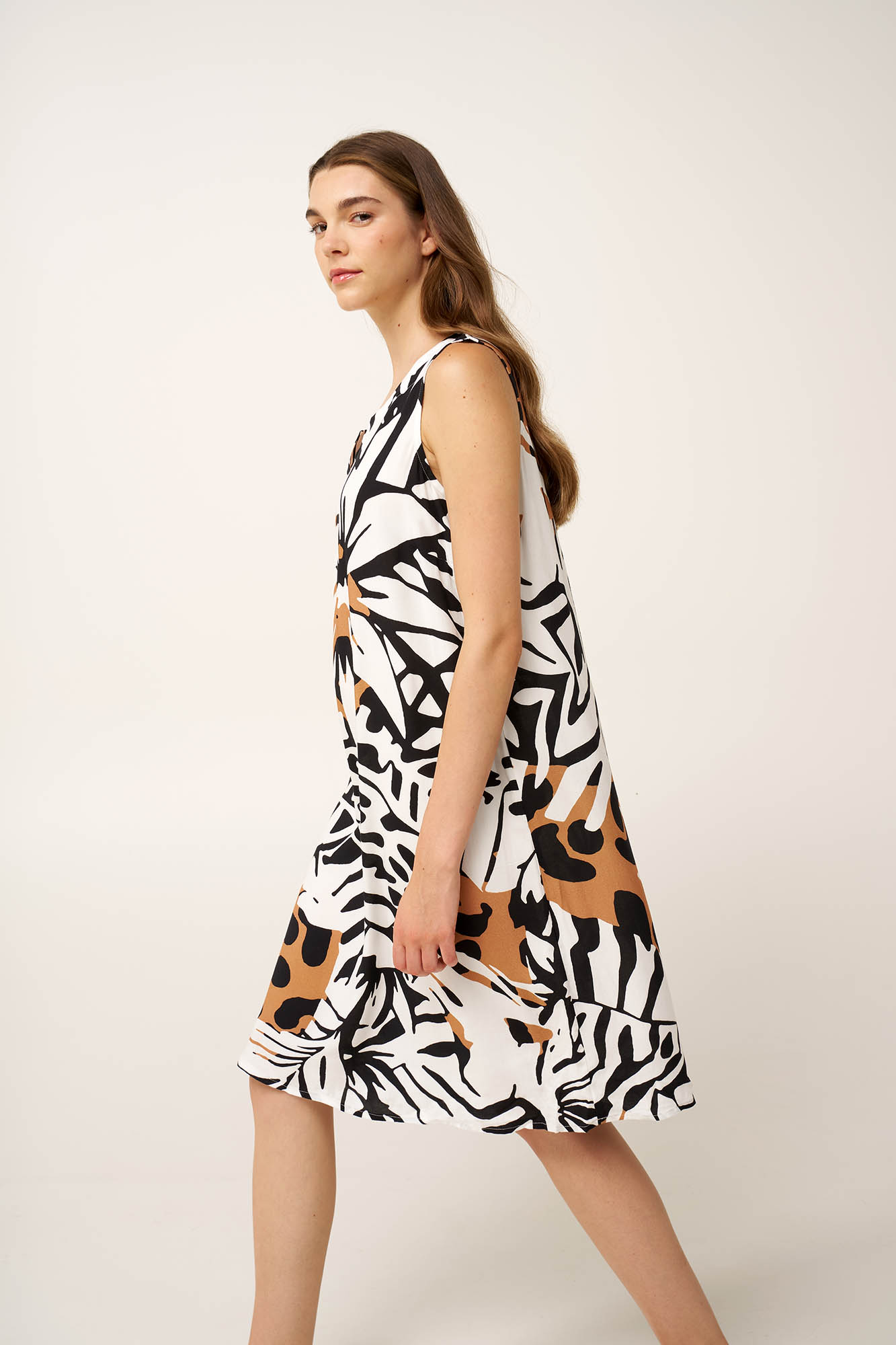 Καλοκαιρινό African Φόρεμα από Ποπλίνα