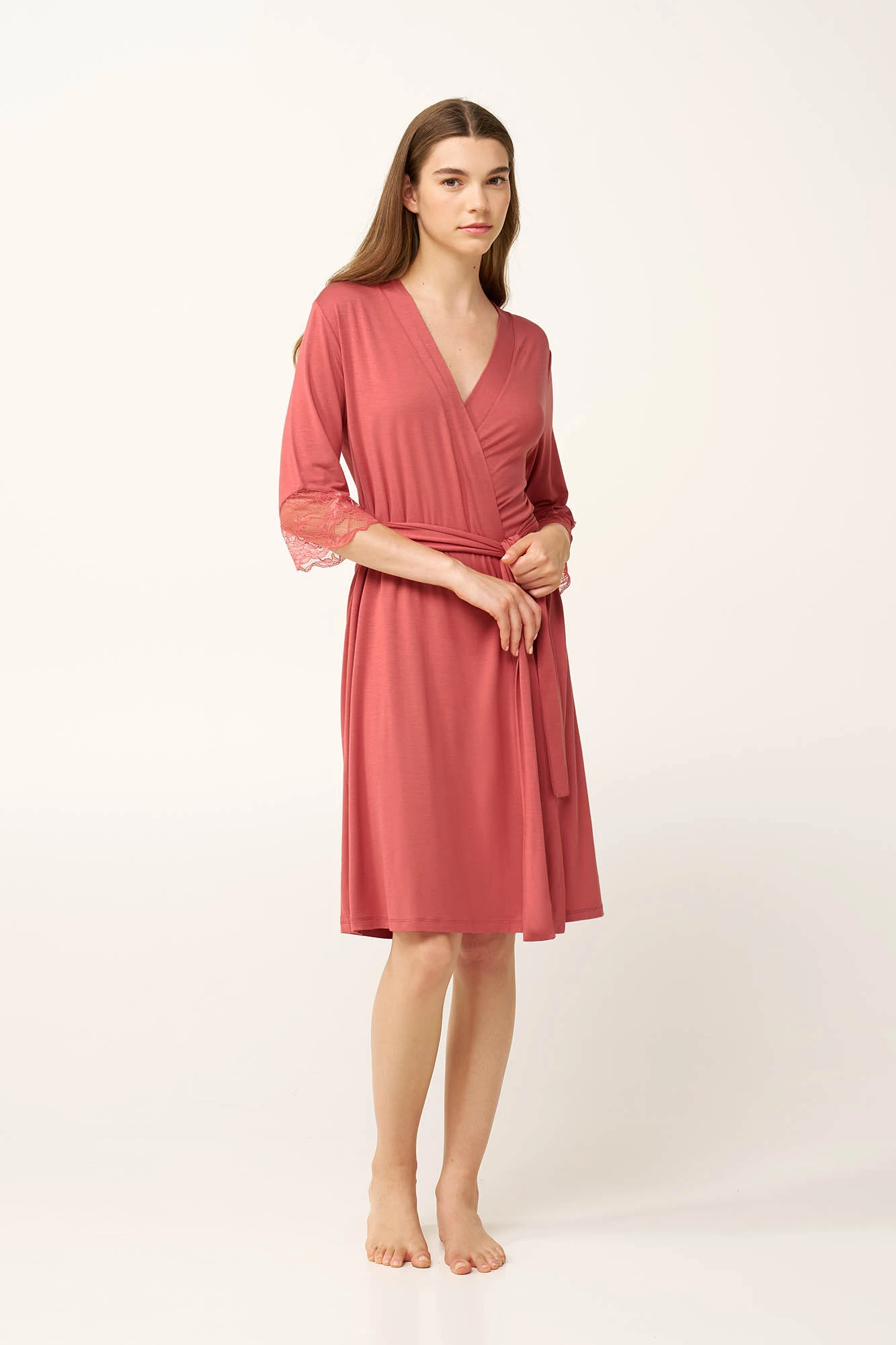 Σταυρωτή Γυναικεία Ρόμπα Micromodal