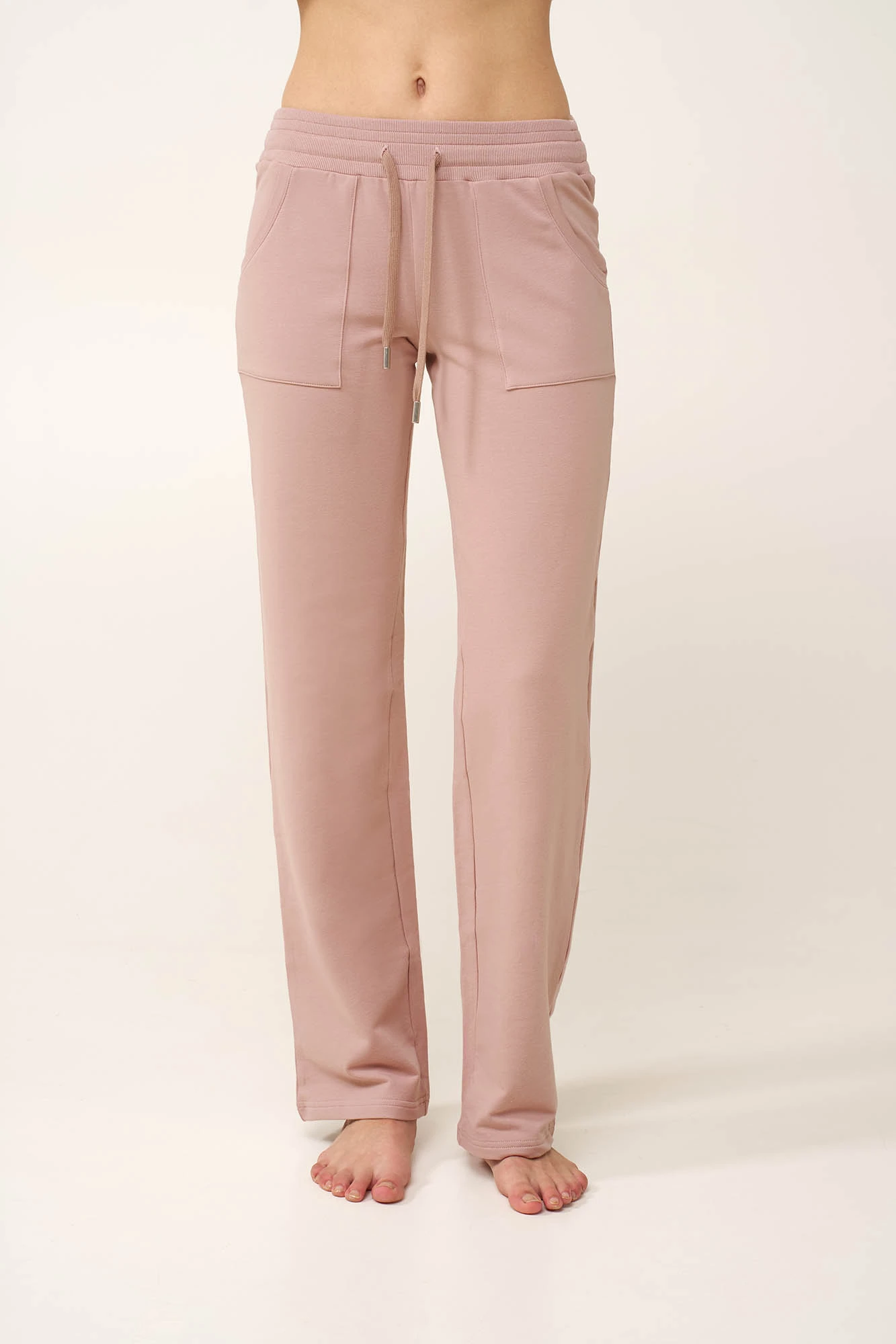 Γυναικείο Μακρύ Παντελόνι από Βαμβάκι