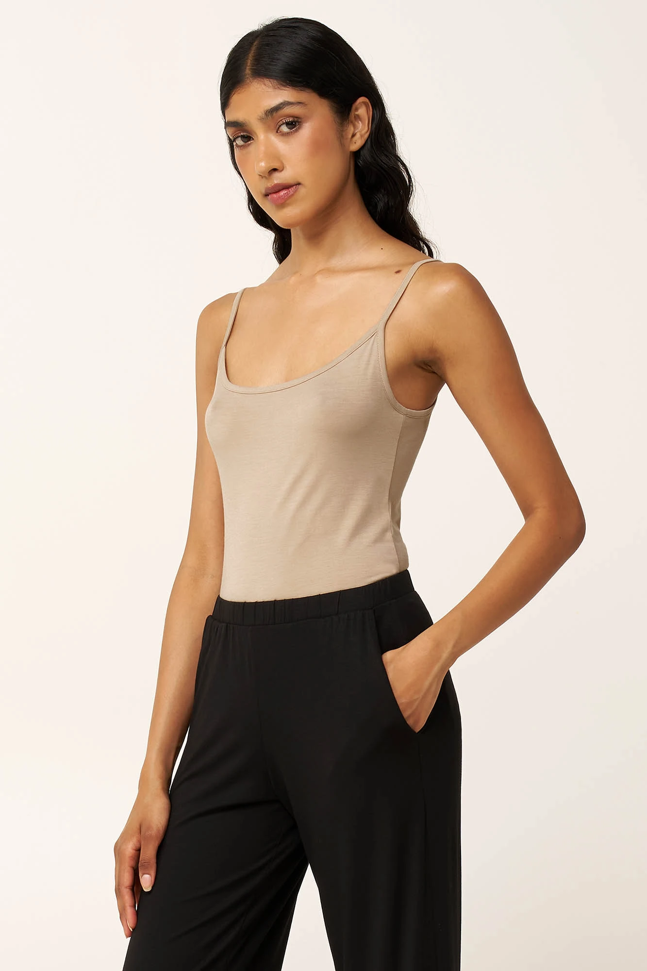 Γυναικείο Micromodal Φανελάκι με Τιράντες