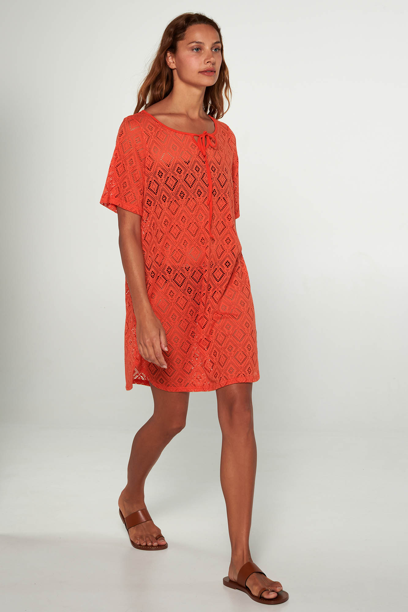 Φόρεμα με Κοντό Μανίκι