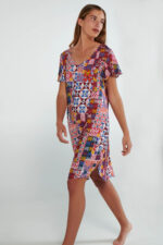 Νυχτικό με Κοντό Μανίκι