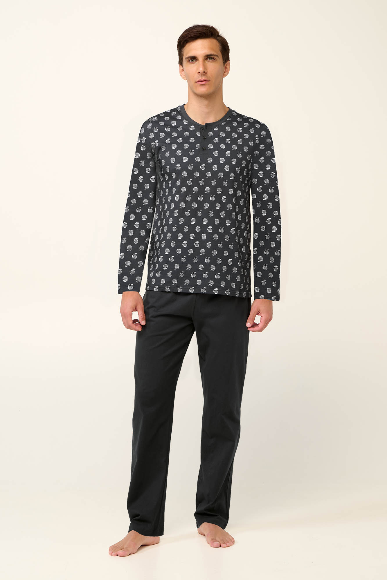 Χειμερινή Ανδρική Βαμβακερή Πυτζάμα