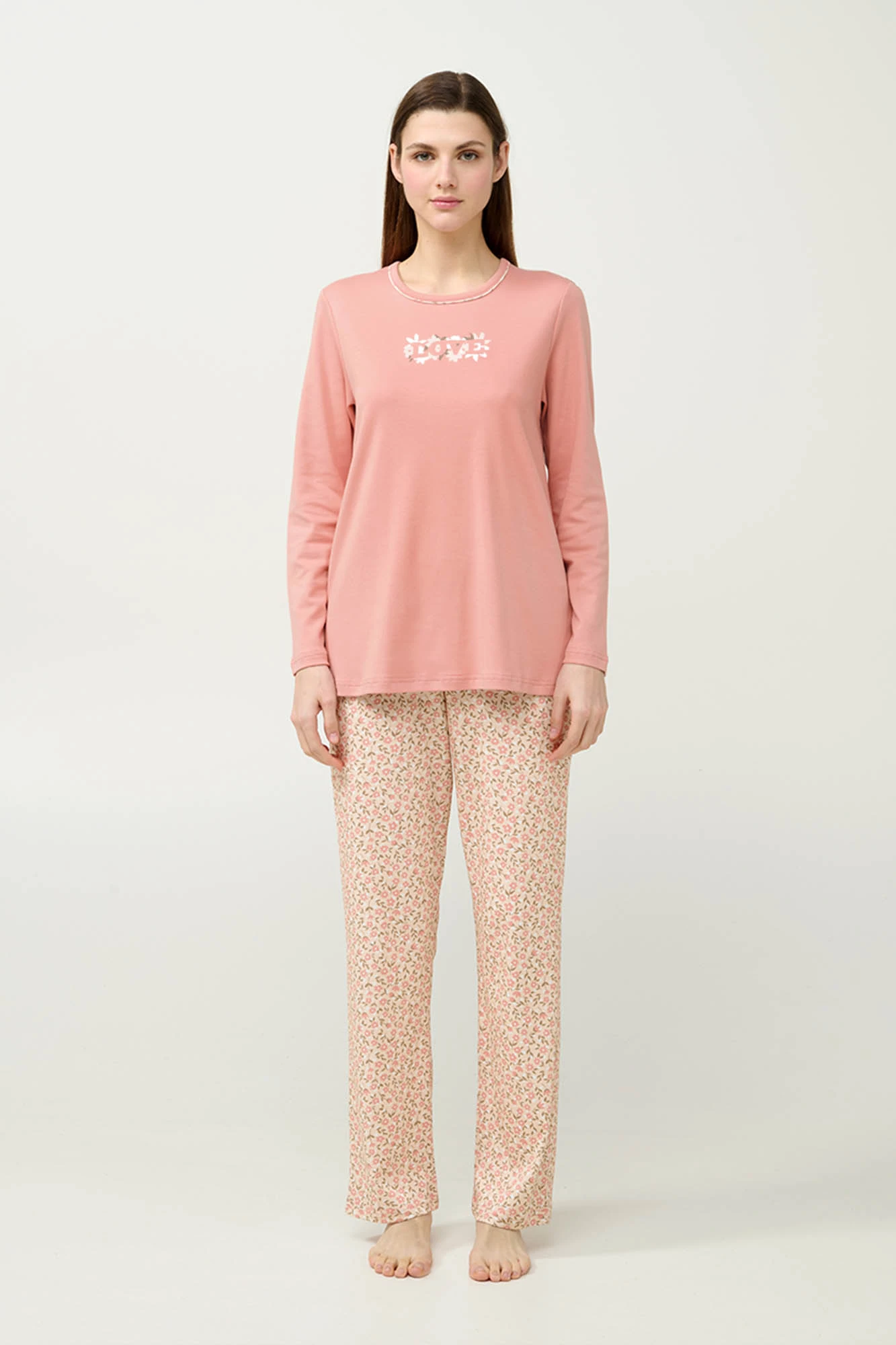 Γυναικεία Βαμβακερή Πυτζάμα