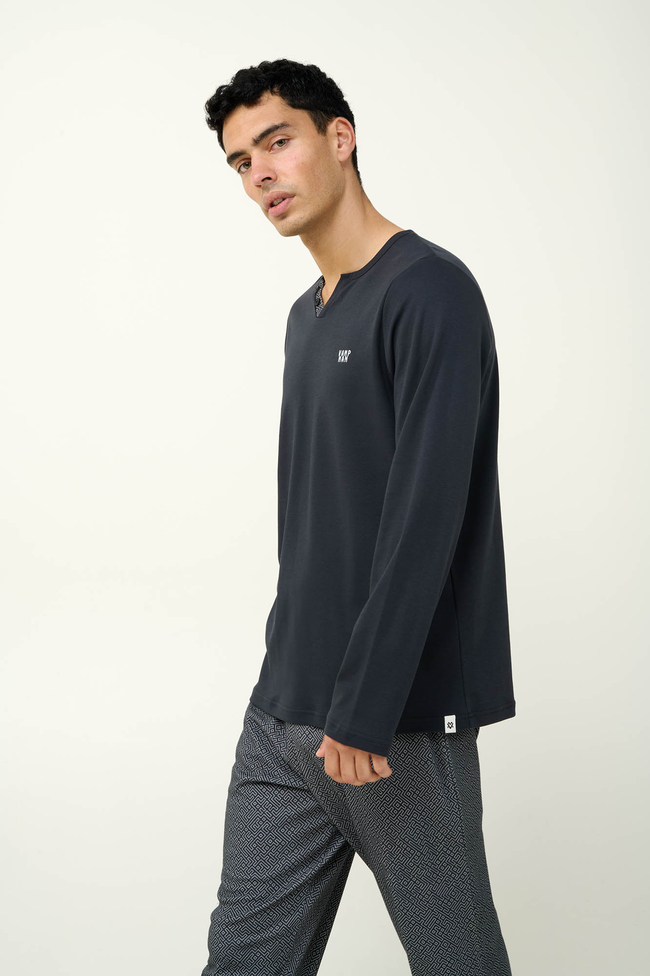 Ανδρική Χειμερινή Βαμβακερή Πυτζάμα