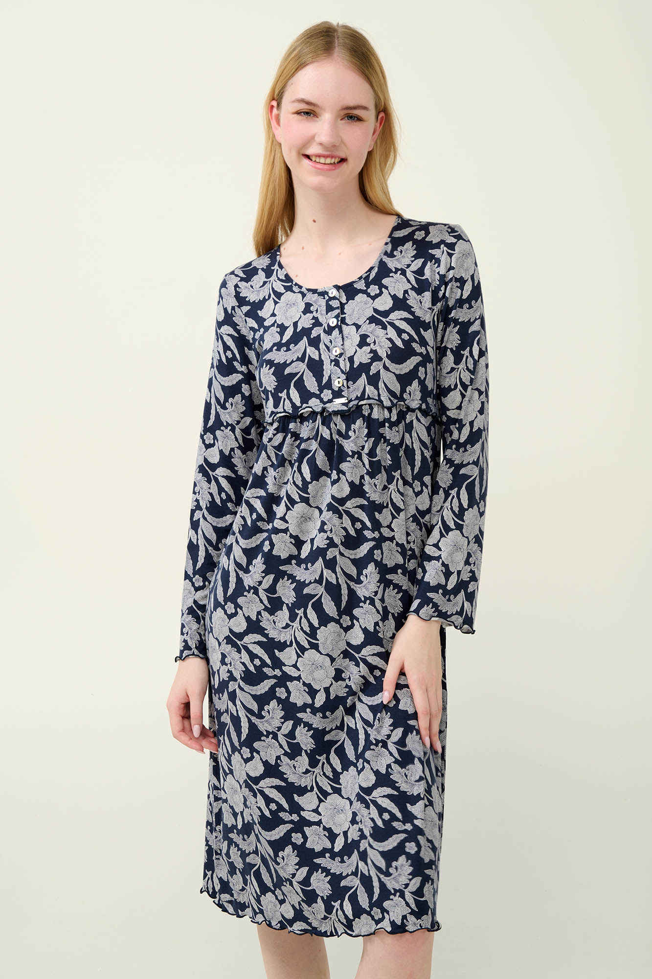 Micromodal Νυχτικό Εγκυμοσύνης και Θηλασμού