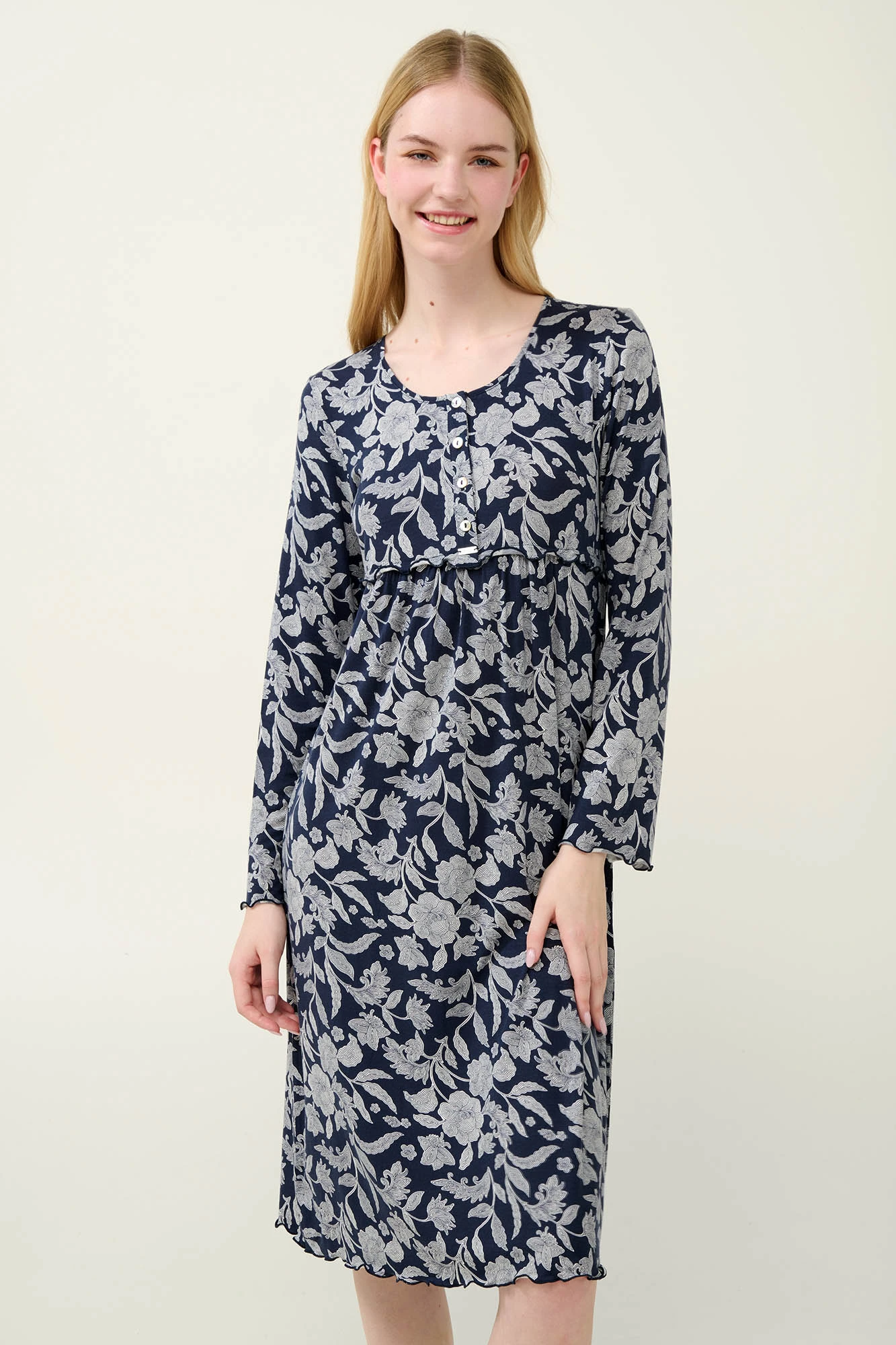 Micromodal Νυχτικό Εγκυμοσύνης και Θηλασμού