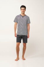 Ανδρική Καλοκαιρινή Πυτζάμα με Ρίγες