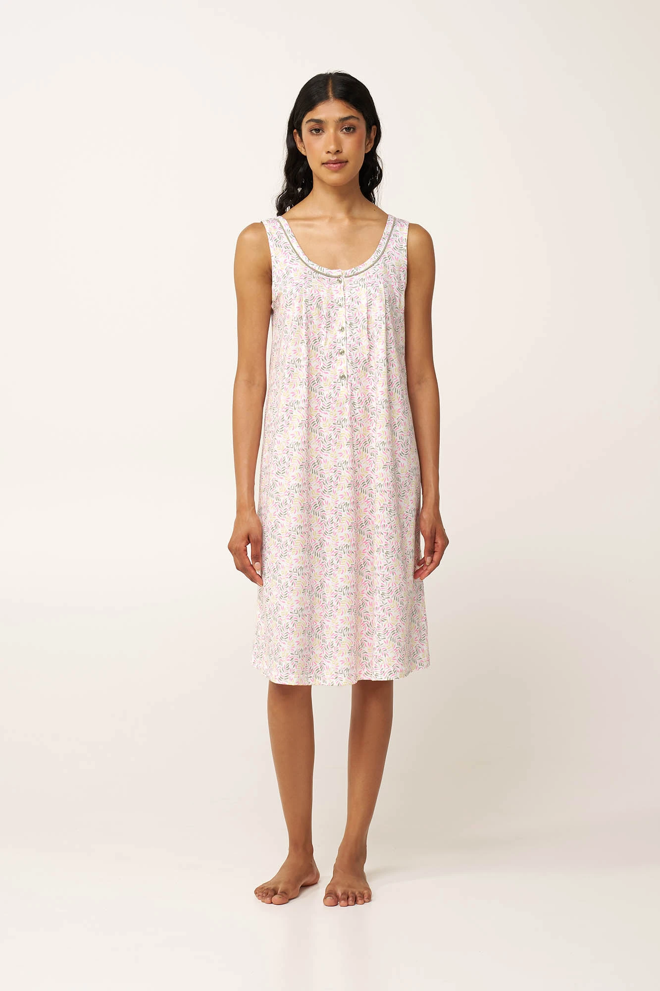 Βαμβακερό Νυχτικό Εγκυμοσύνης και Θηλασμού