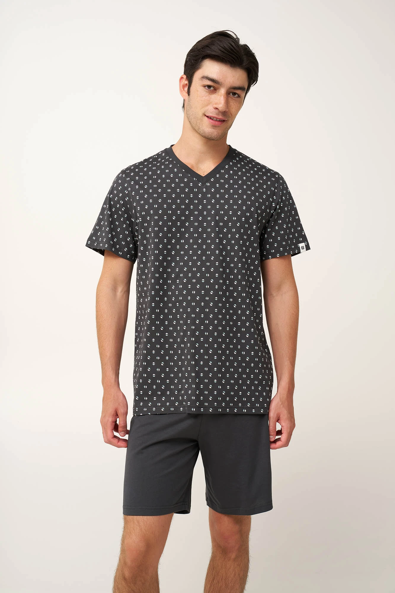 Ανδρική Καλοκαιρινή Πυτζάμα με V