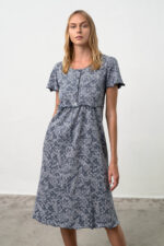 Κοντομάνικο Νυχτικό με Πατιλέτα