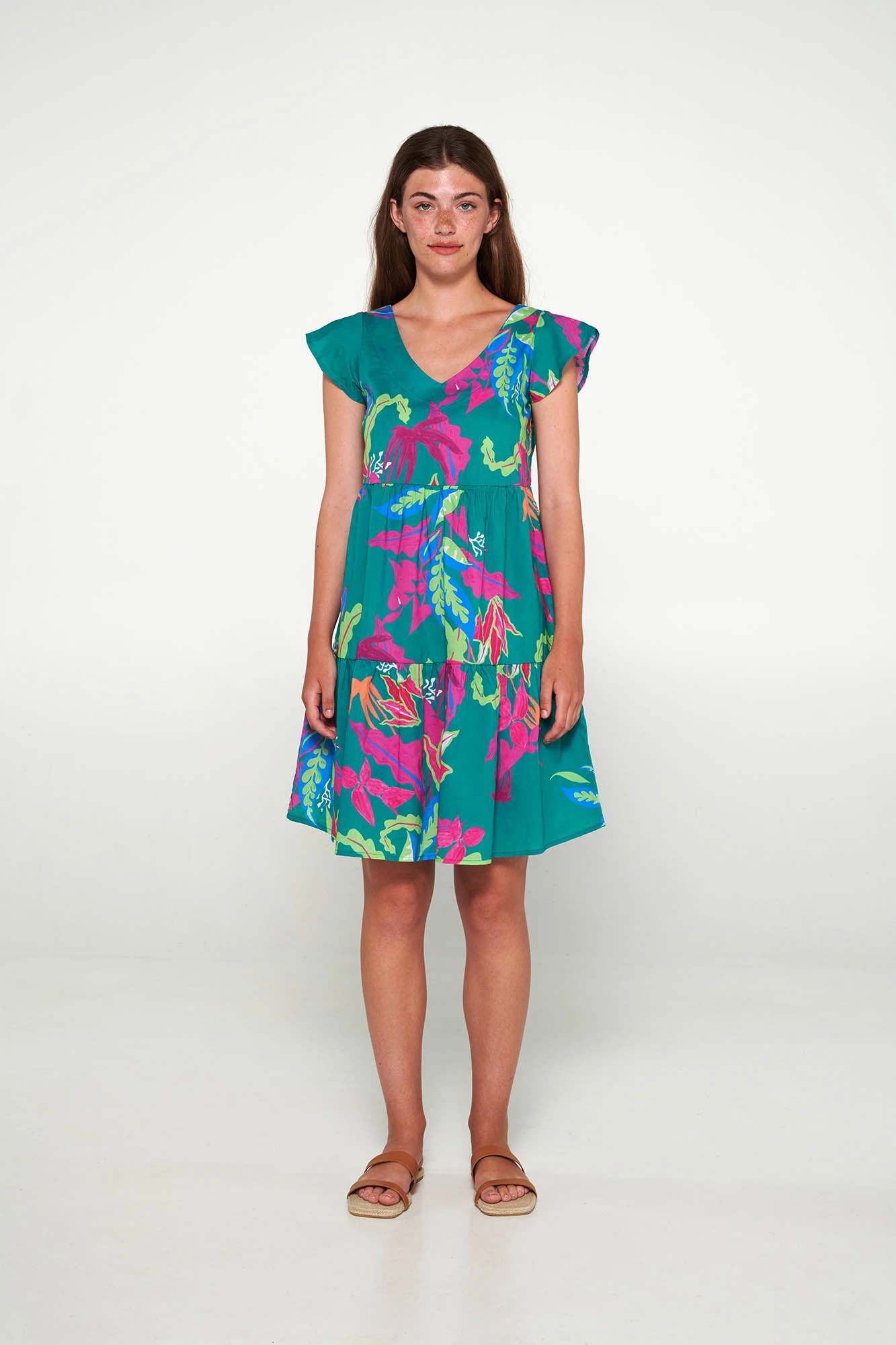 Φόρεμα με Κοντό Μανίκι