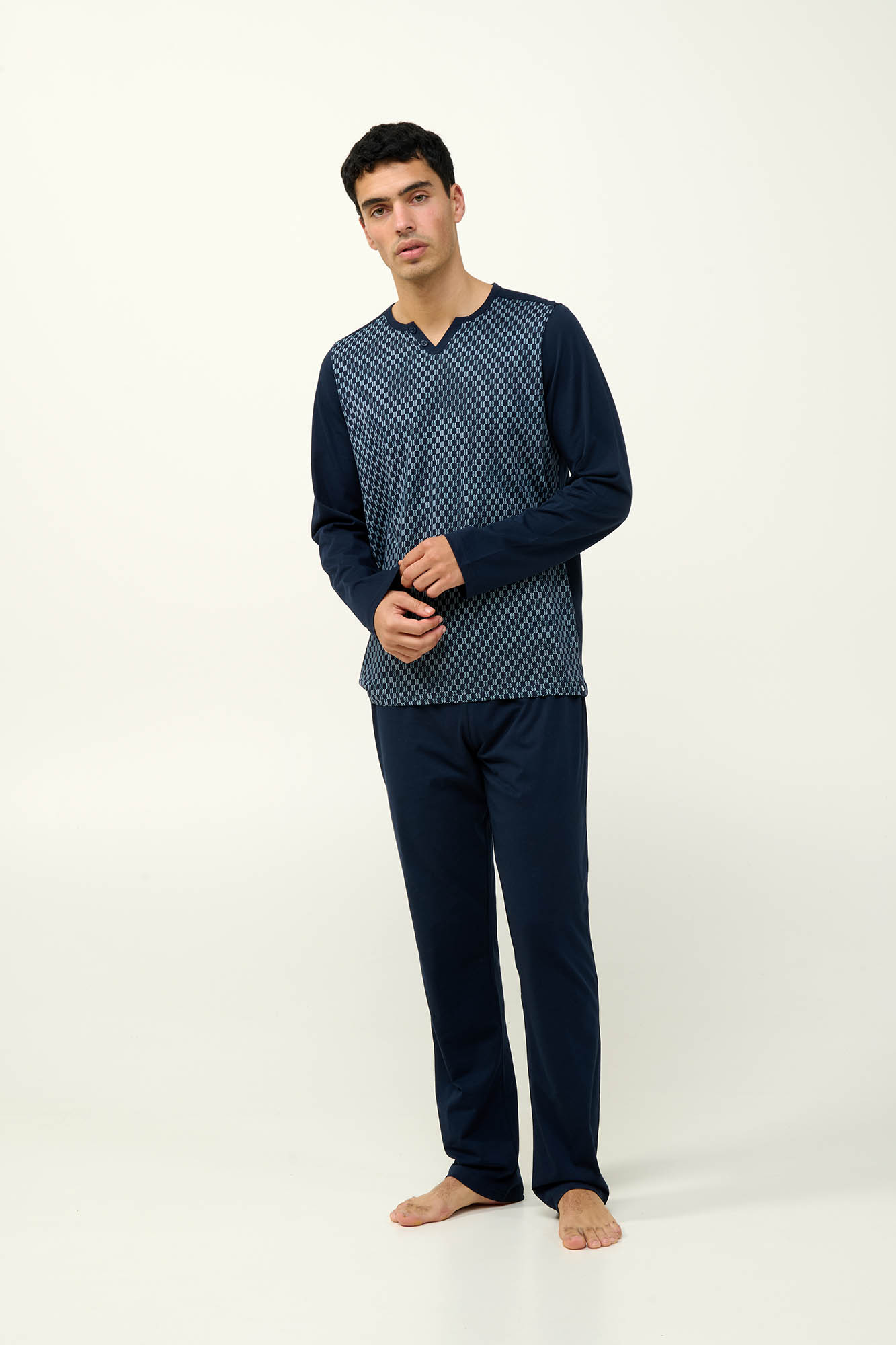 Χειμερινή Ανδρική Βαμβακερή Πυτζάμα