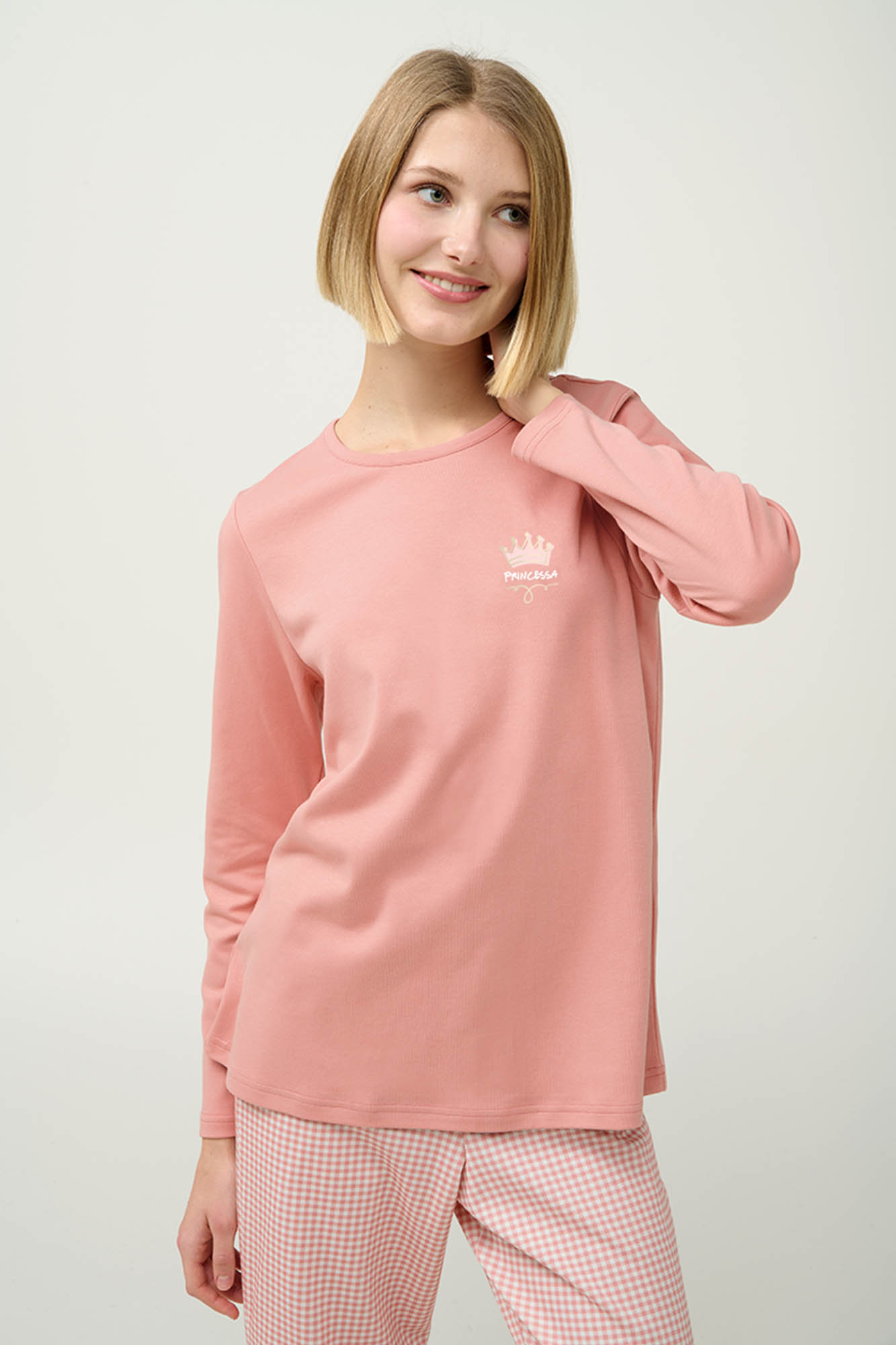 Χειμερινή Γυναικεία Βαμβακερή Πυτζάμα