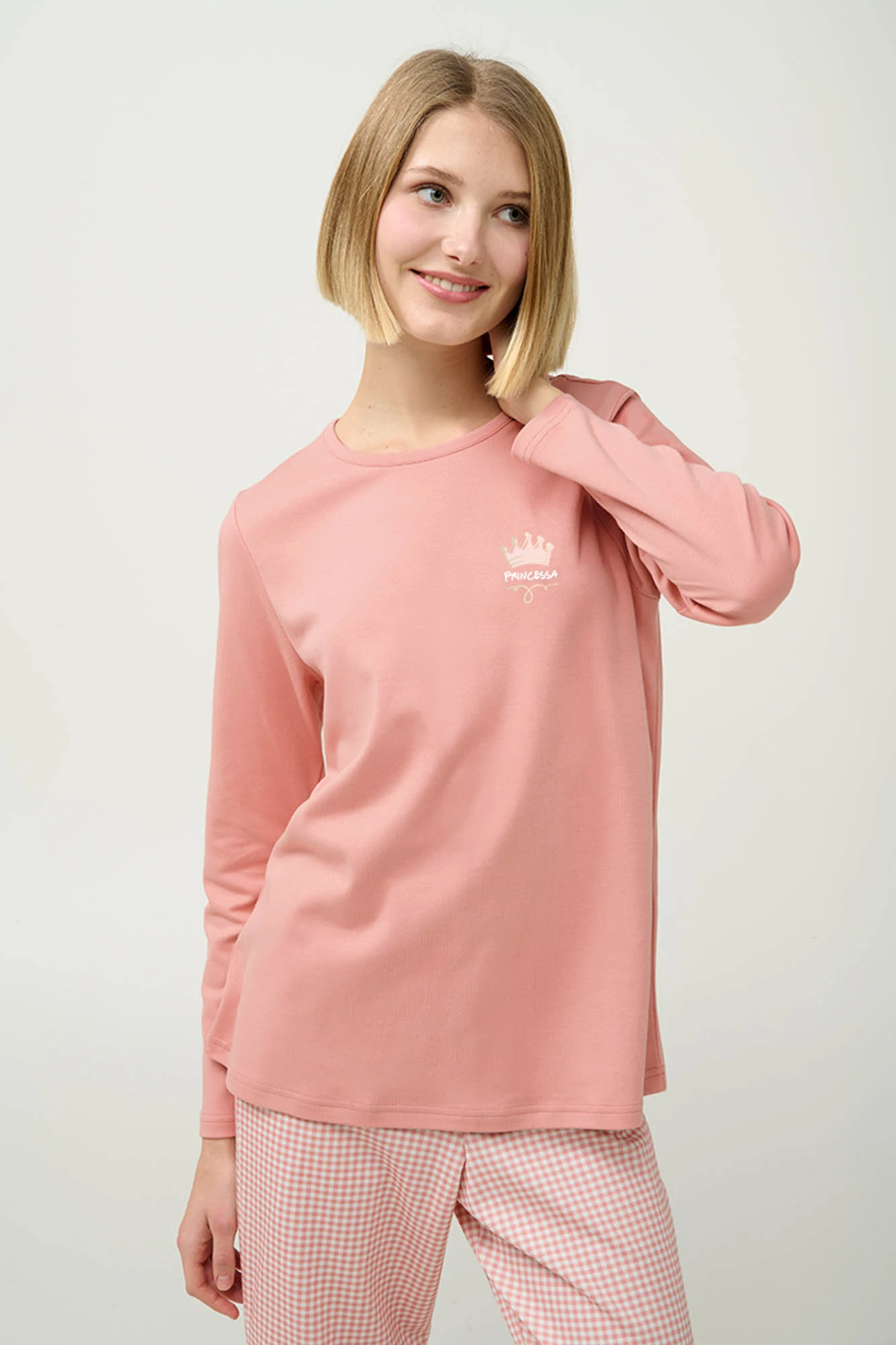 Χειμερινή Γυναικεία Βαμβακερή Πυτζάμα