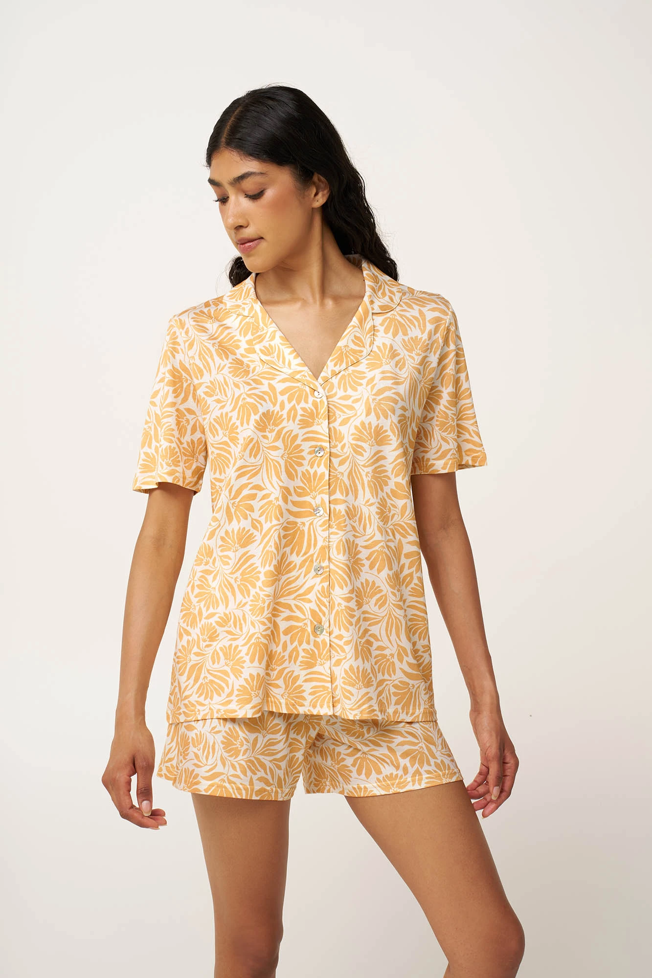 1_0876054609 Κουμπωτή Γυναικεία Πυτζάμα Cotton Modal