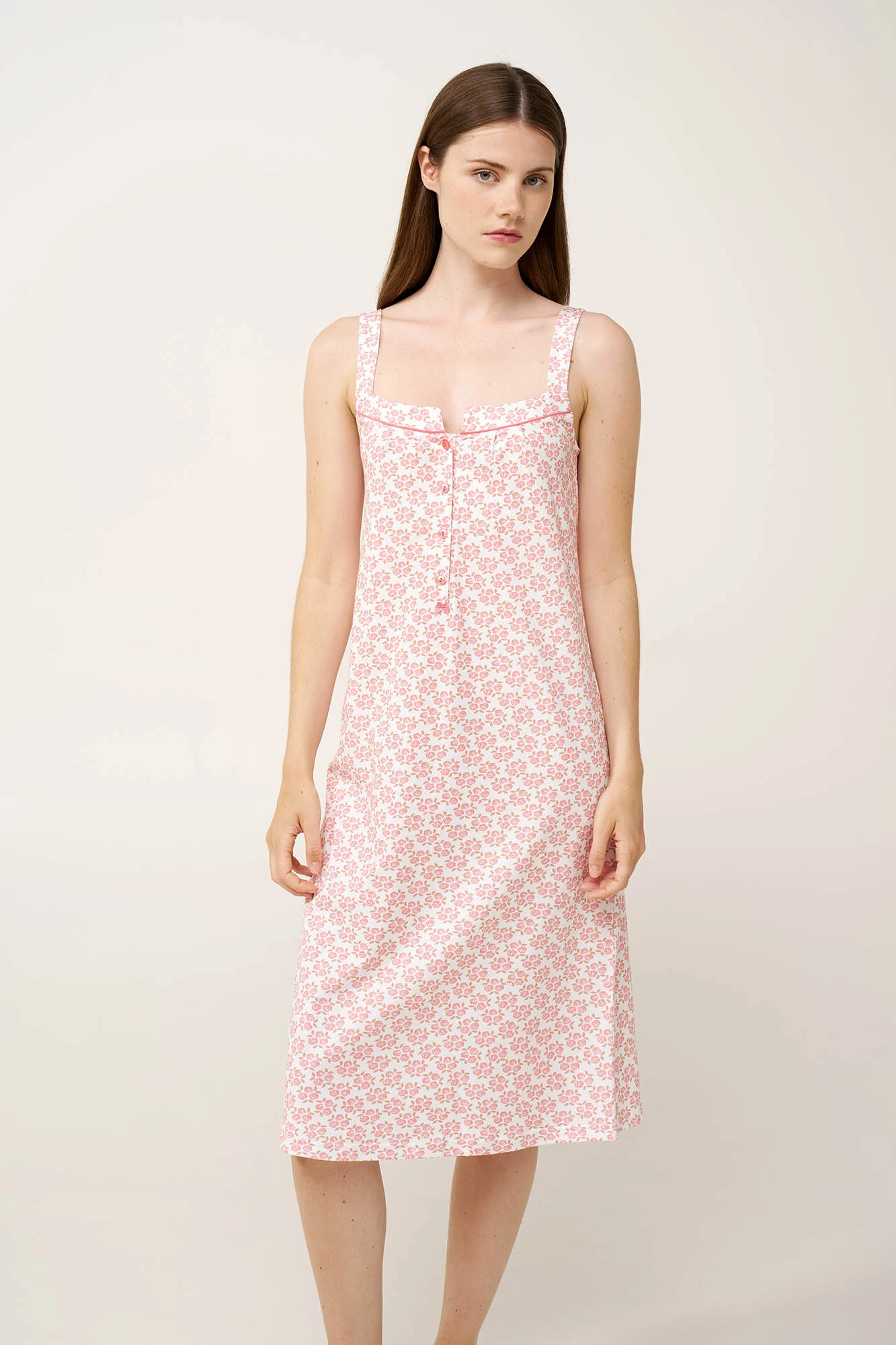 1_0920195444 Βαμβακερό Νυχτικό με Τιράντες