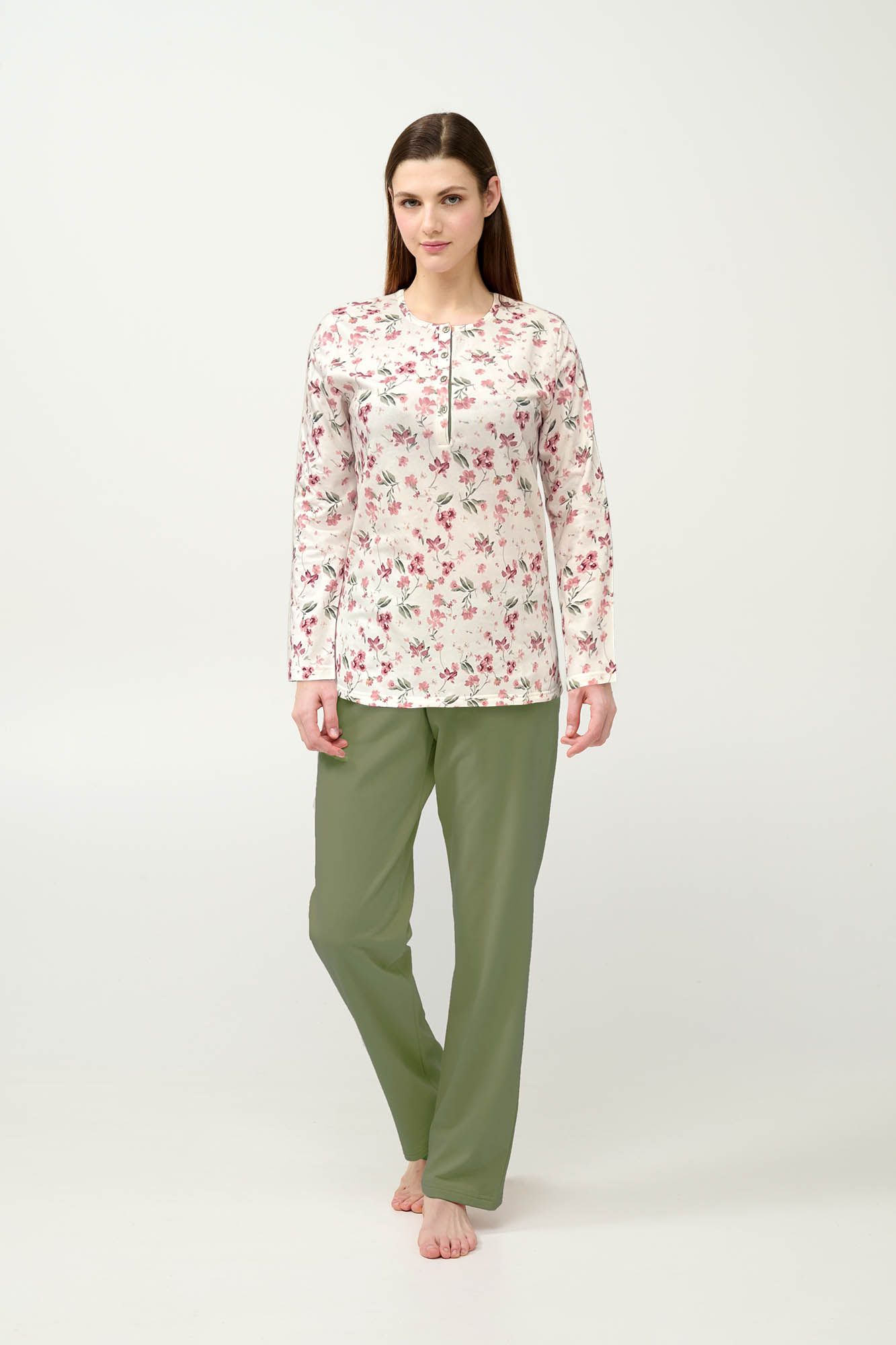 Γυναικεία Πυτζάμα Φούτερ με Πατιλέτα