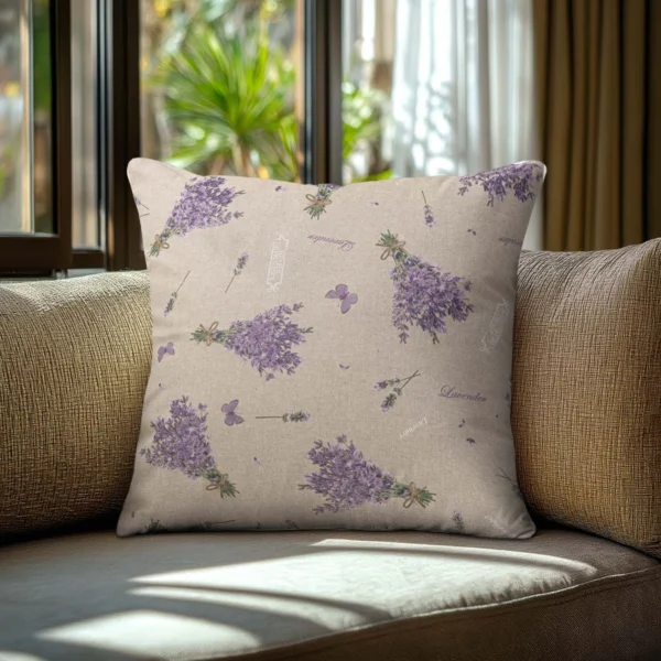 Beauty Home Μαξιλαροθήκη ΛΕΒΑΝΤΑ ΜΕ ΑΔΙΑΒΡΟΧΟΠΟΙΗΣΗ