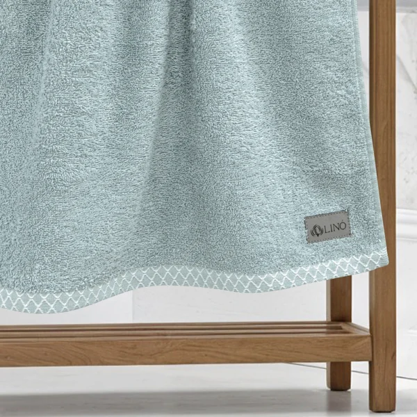 LINO Πετσέτα Προσώπου (50x90) Marley Μέντα