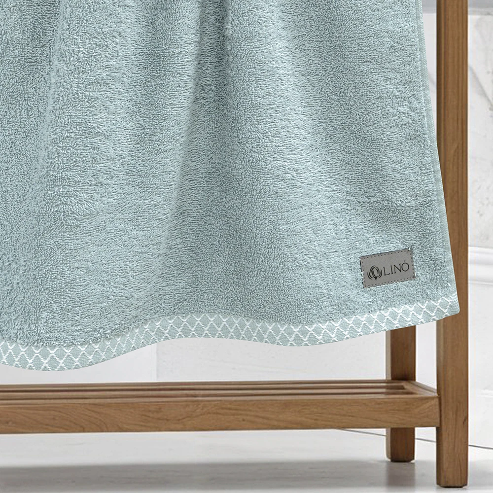 2000029599-a LINO Πετσέτα Προσώπου (50x90) Marley Μέντα