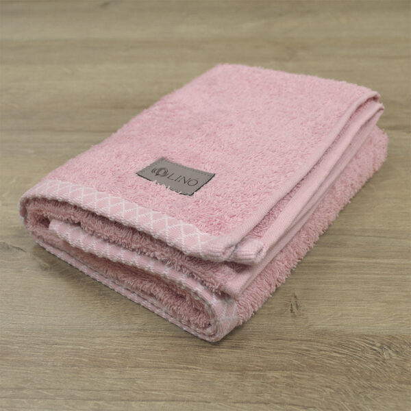 2000029996-b LINO Πετσέτα Προσώπου (50x90) Marley Κοραλί