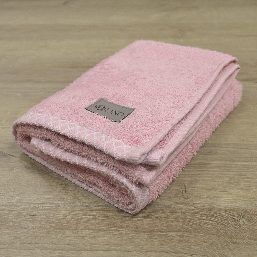 2000029996-b LINO Πετσέτα Προσώπου (50x90) Marley Κοραλί