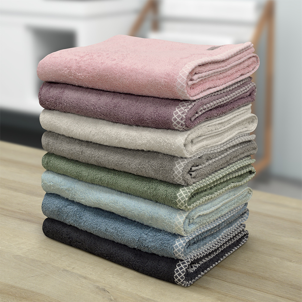 2000030003-c LINO Πετσέτα Σώματος (80x150) Marley Ανθρακί