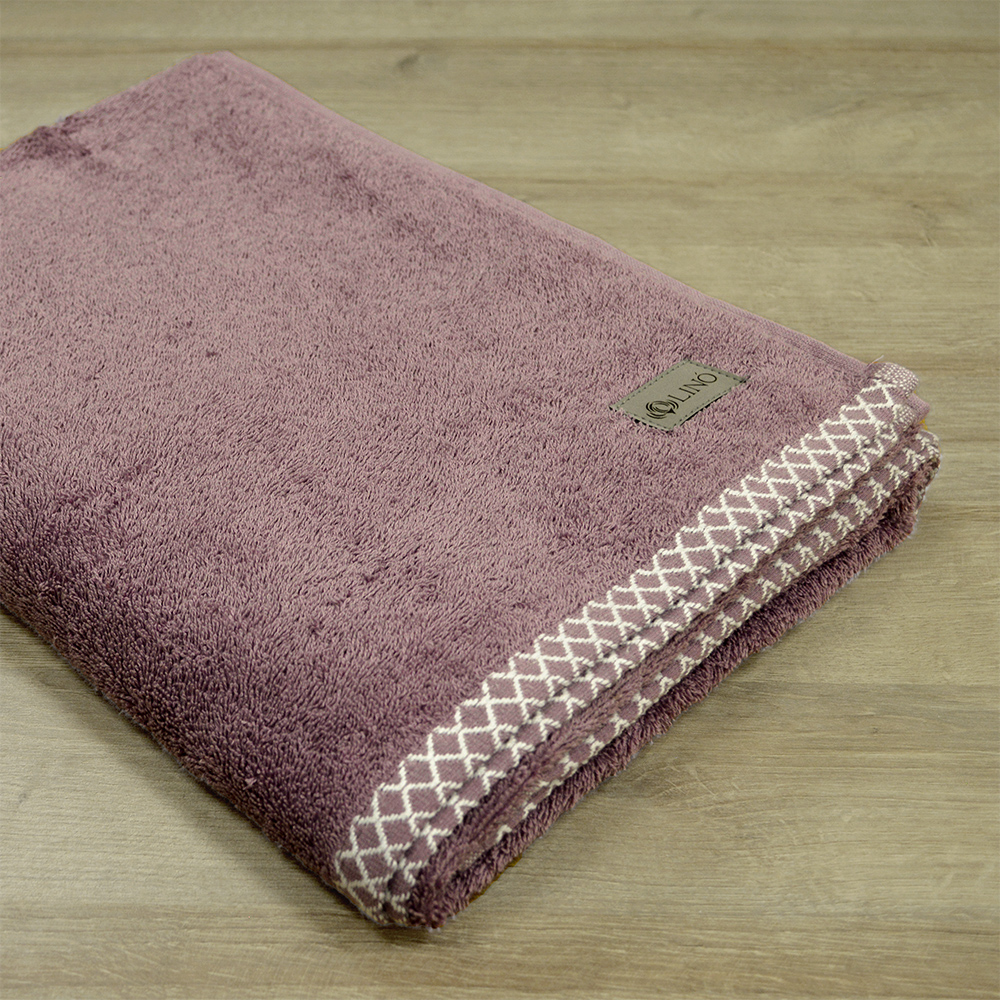 LINO Πετσέτα Σώματος (80x150) Marley Αμέθυστος
