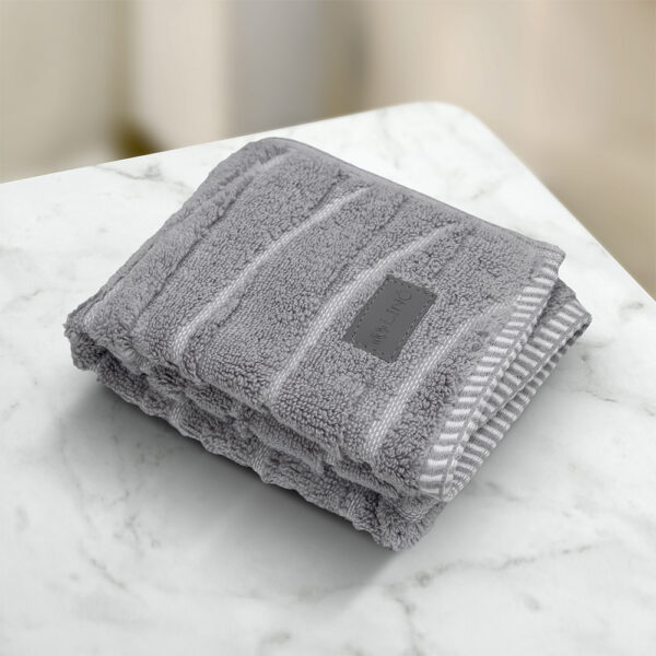 2000030053-b LINO Πετσέτα Χεριών (40x60) Loomline Γκρι