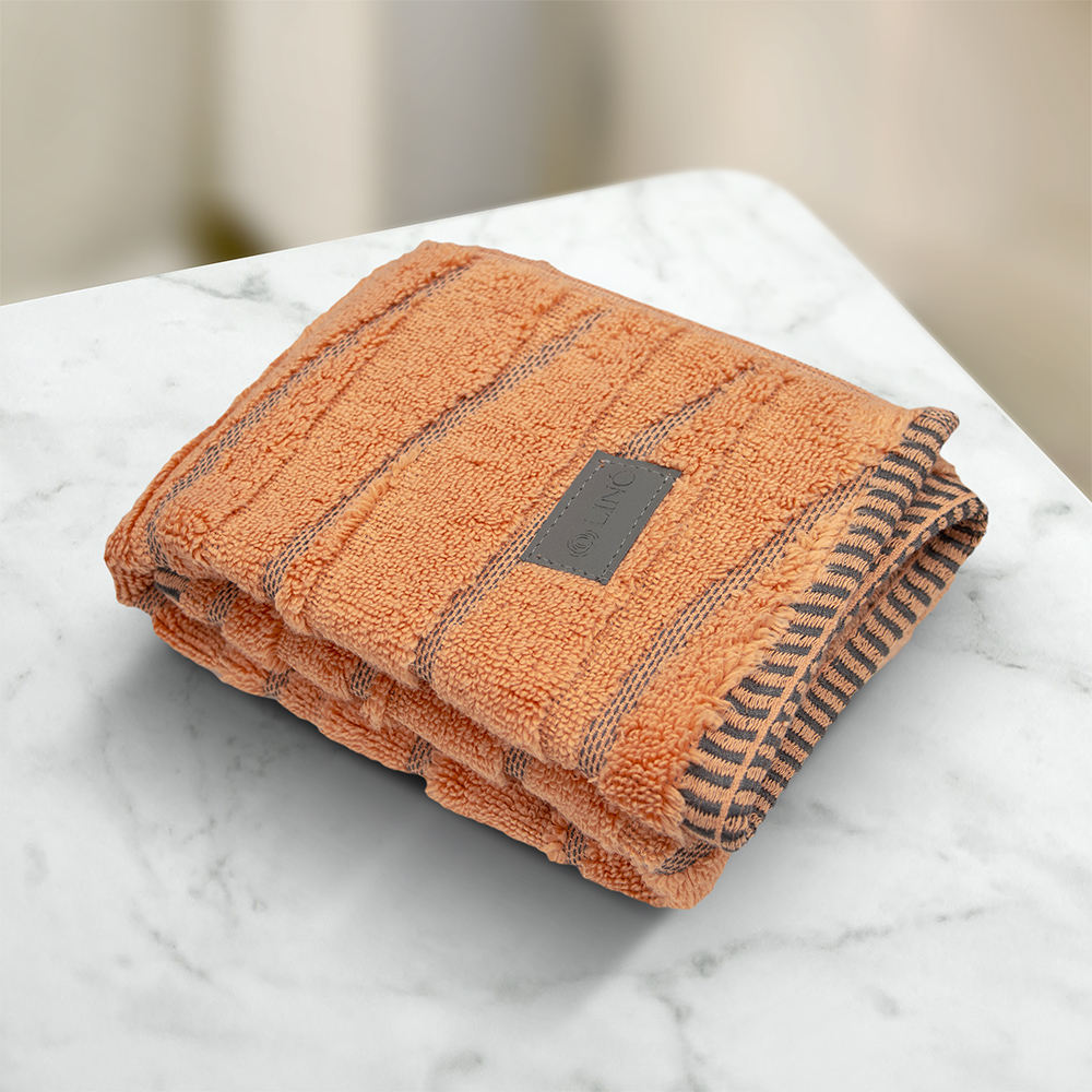 LINO Πετσέτα Χεριών (40x60) Loomline Ροδί