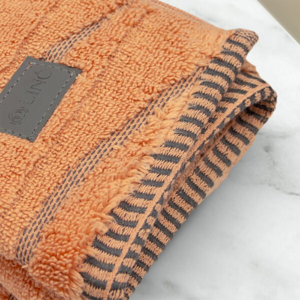 LINO Πετσέτα Χεριών (40x60) Loomline Ροδί