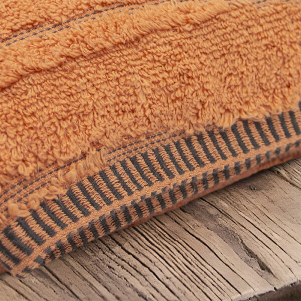 LINO Πετσέτα Προσώπου (50x100) Loomline Ροδί