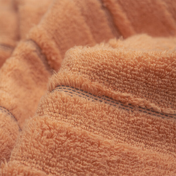 LINO Πετσέτα Προσώπου (50x100) Loomline Ροδί