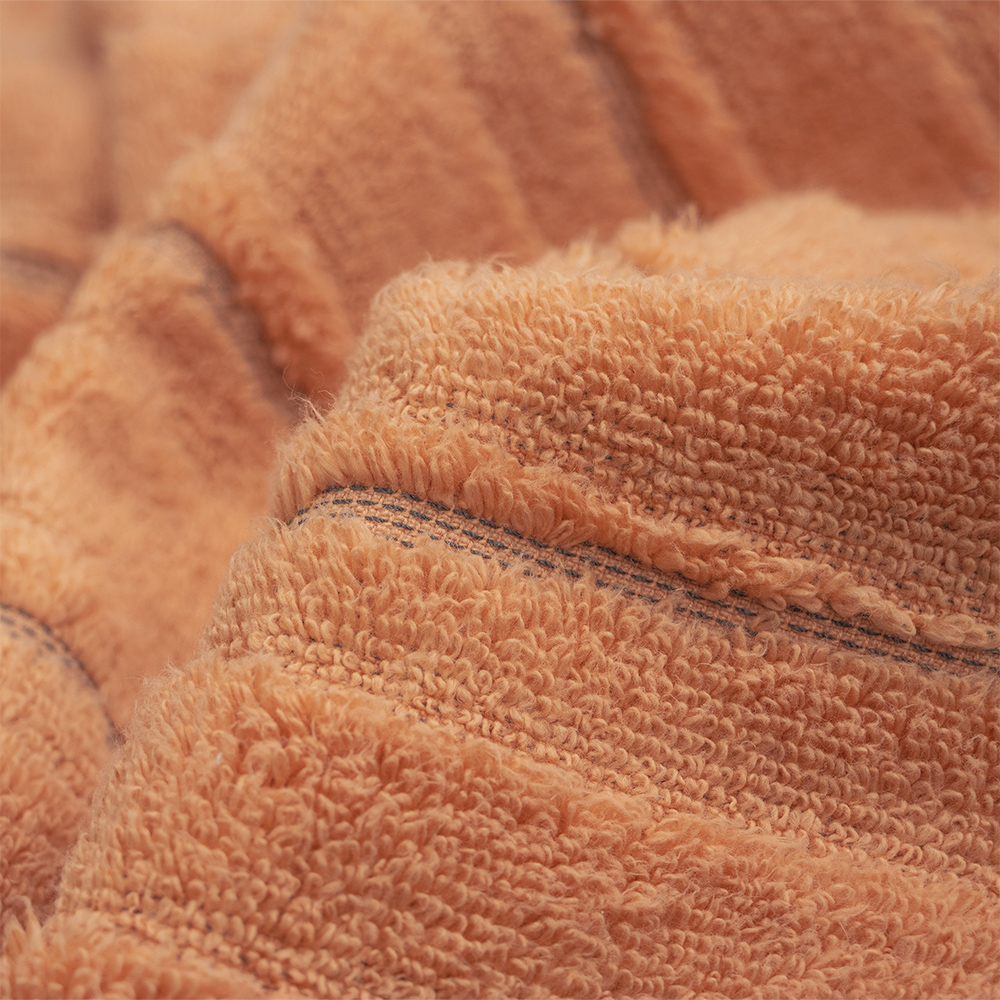 LINO Πετσέτα Προσώπου (50x100) Loomline Ροδί