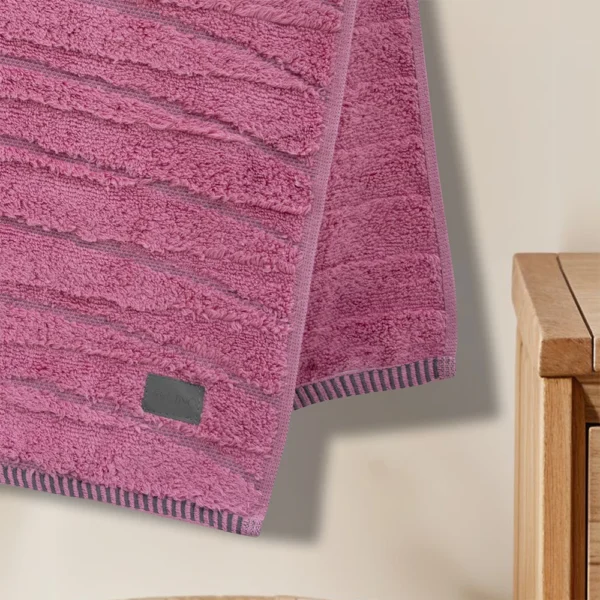 LINO Πετσέτα Προσώπου (50x100) Loomline Κοραλί